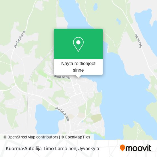 Kuorma-Autoilija Timo Lampinen kartta