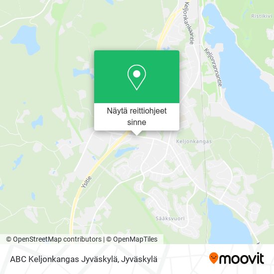 ABC Keljonkangas Jyväskylä kartta