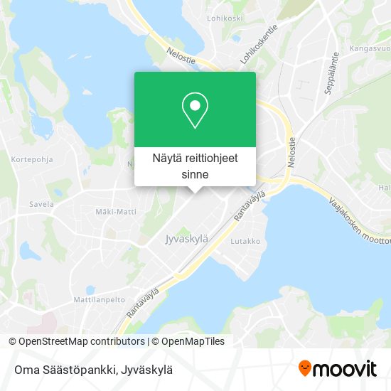 Oma Säästöpankki kartta