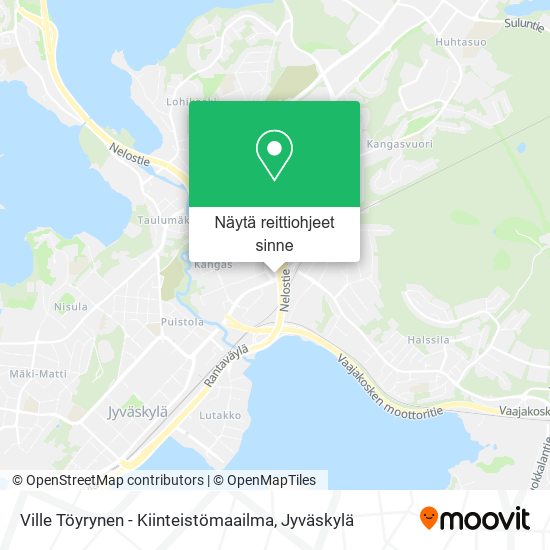 Ville Töyrynen - Kiinteistömaailma kartta