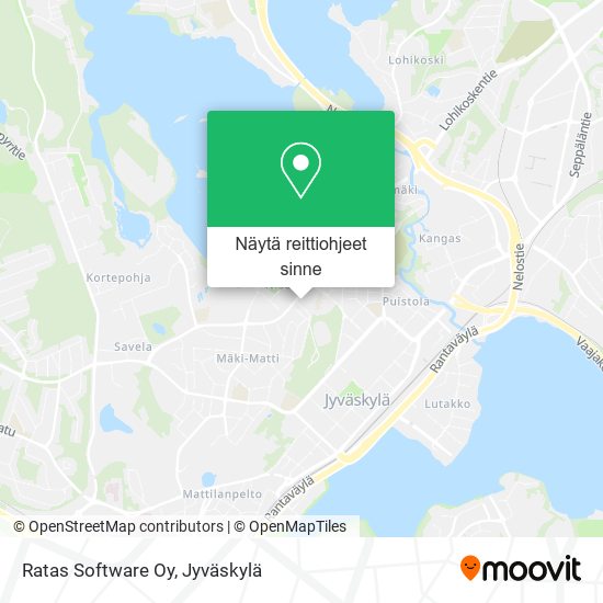 Ratas Software Oy kartta