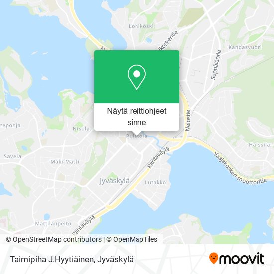 Taimipiha J.Hyytiäinen kartta