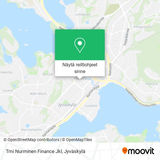 Tmi Nurminen Finance Jkl kartta