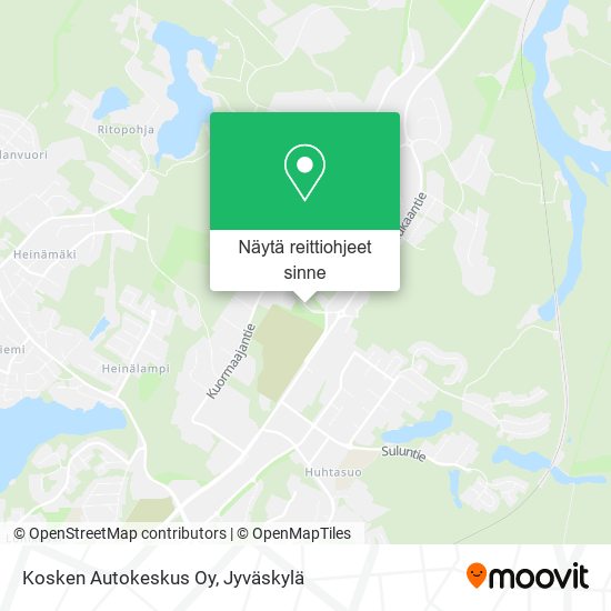 Kosken Autokeskus Oy kartta