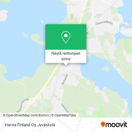 Harvia Finland Oy kartta