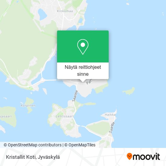 Kristallit Koti kartta