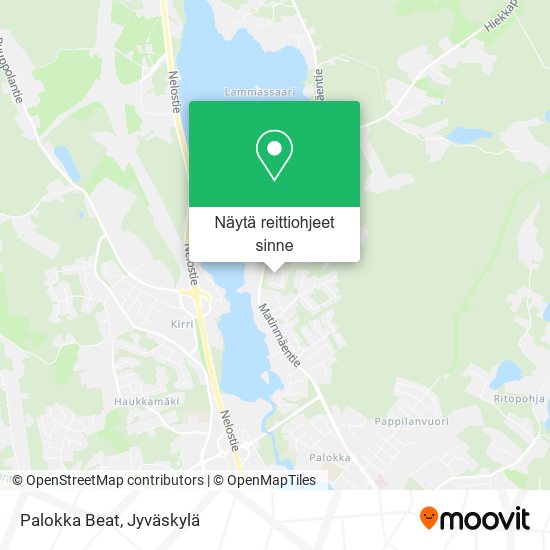 Palokka Beat kartta