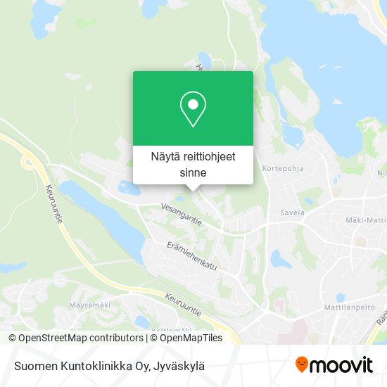 Suomen Kuntoklinikka Oy kartta