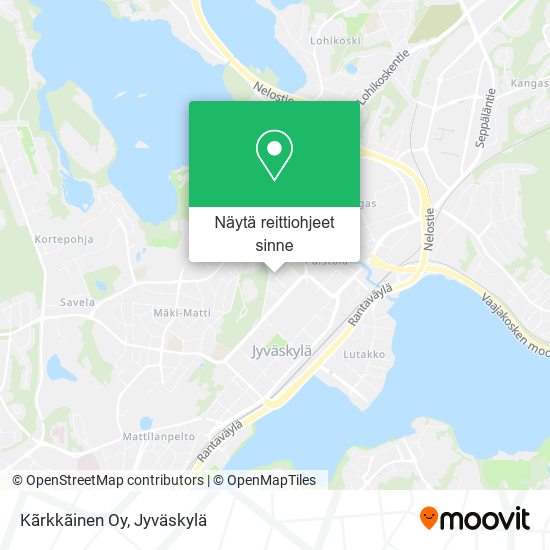 Kãrkkãinen Oy kartta