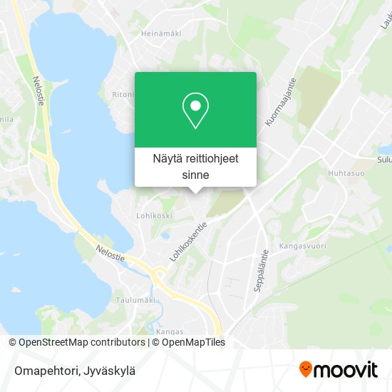 Omapehtori kartta