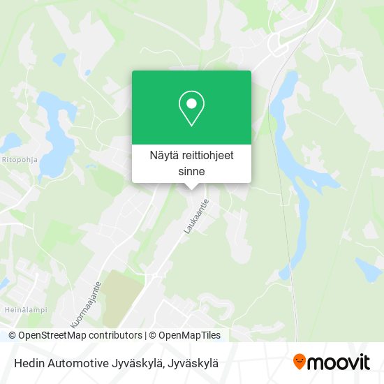 Hedin Automotive Jyväskylä kartta