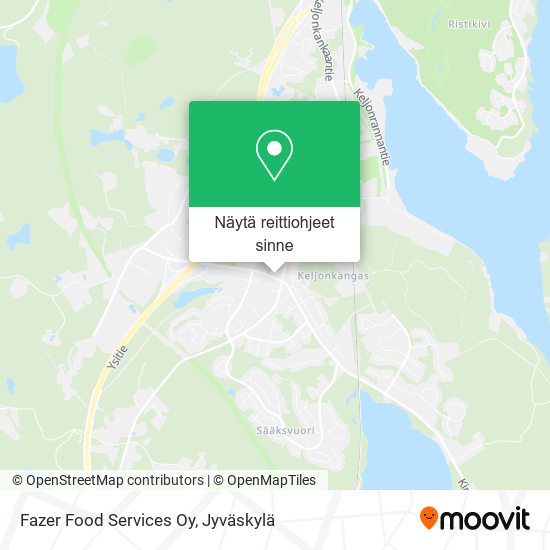 Fazer Food Services Oy kartta