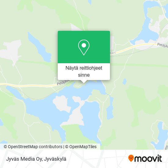 Jyväs Media Oy kartta