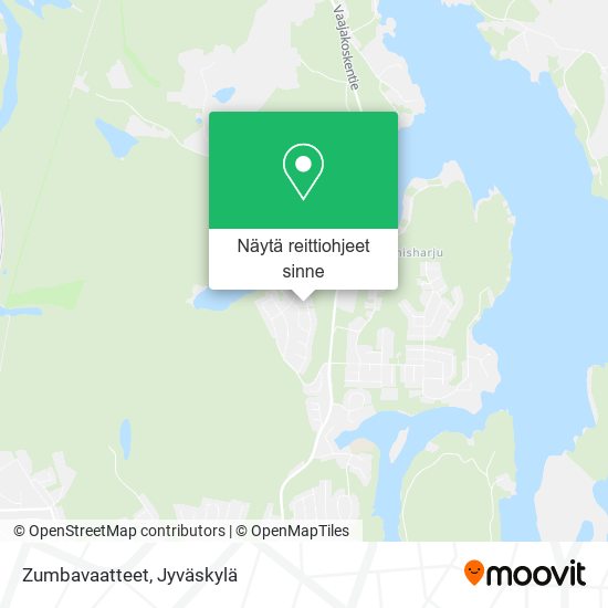 Zumbavaatteet kartta