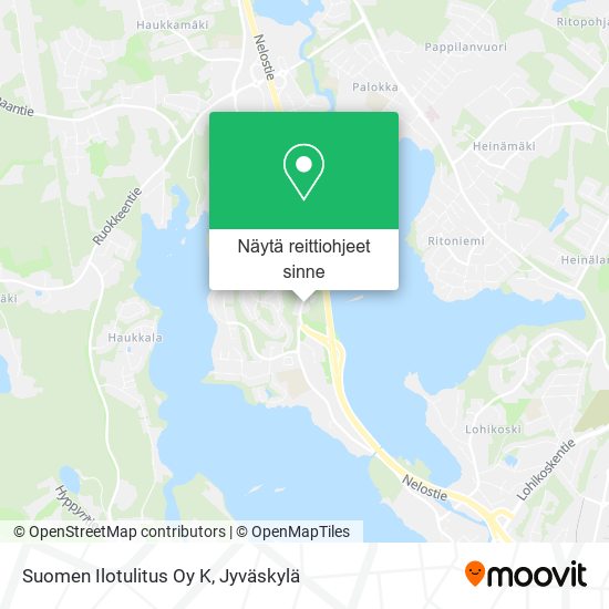 Suomen Ilotulitus Oy K kartta