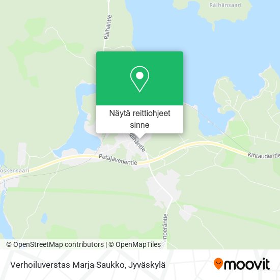 Verhoiluverstas Marja Saukko kartta