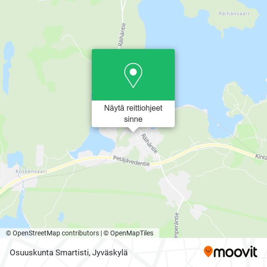 Osuuskunta Smartisti kartta