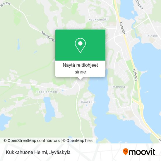 Kukkahuone Helmi kartta