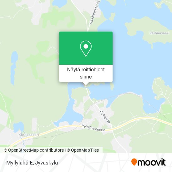 Myllylahti E kartta