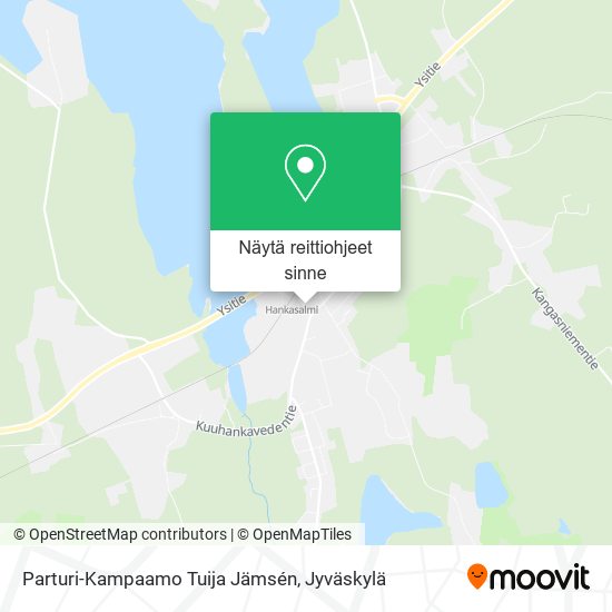 Parturi-Kampaamo Tuija Jämsén kartta