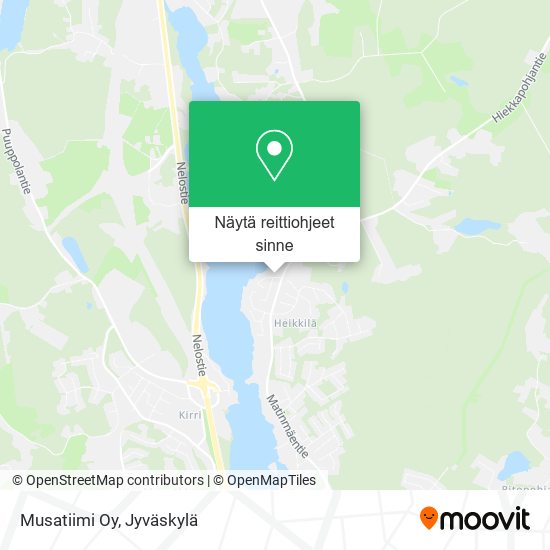 Musatiimi Oy kartta