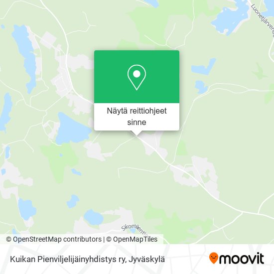 Kuikan Pienviljelijäinyhdistys ry kartta