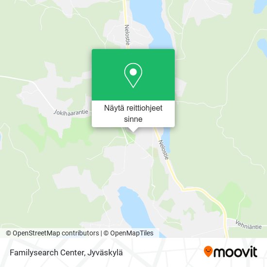 Familysearch Center kartta