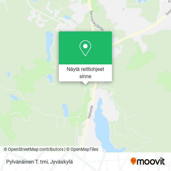 Pylvänäinen T. tmi kartta