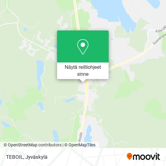 TEBOIL kartta