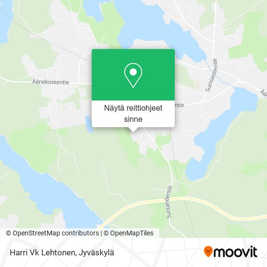 Harri Vk Lehtonen kartta