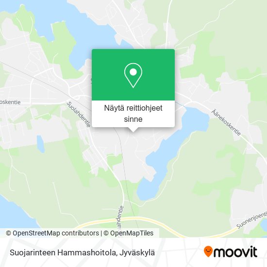 Suojarinteen Hammashoitola kartta