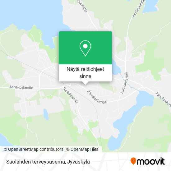 Suolahden terveysasema kartta
