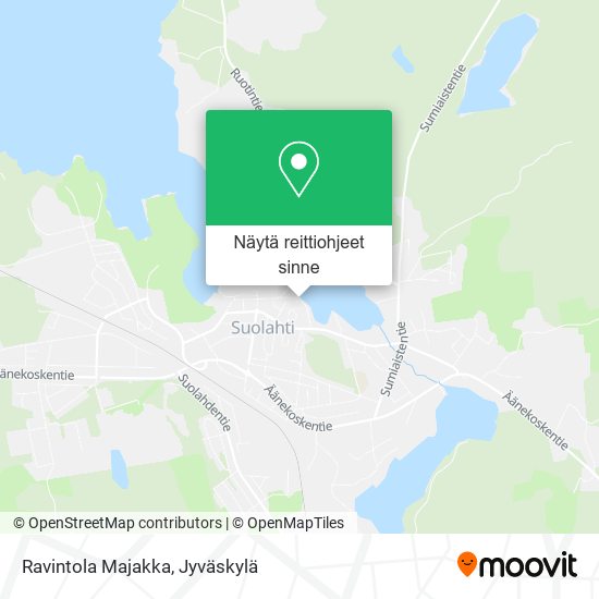 Ravintola Majakka kartta