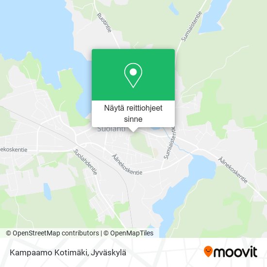 Kampaamo Kotimäki kartta
