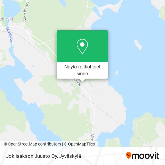 Jokilaakson Juusto Oy kartta