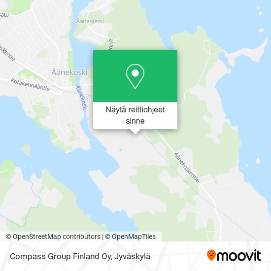 Compass Group Finland Oy kartta