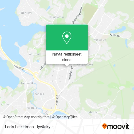Leo's Leikkimaa kartta