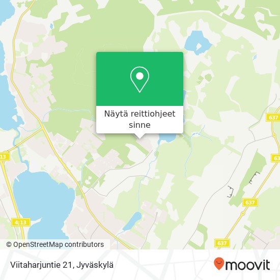 Viitaharjuntie 21 kartta