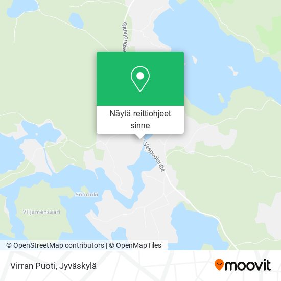 Virran Puoti kartta