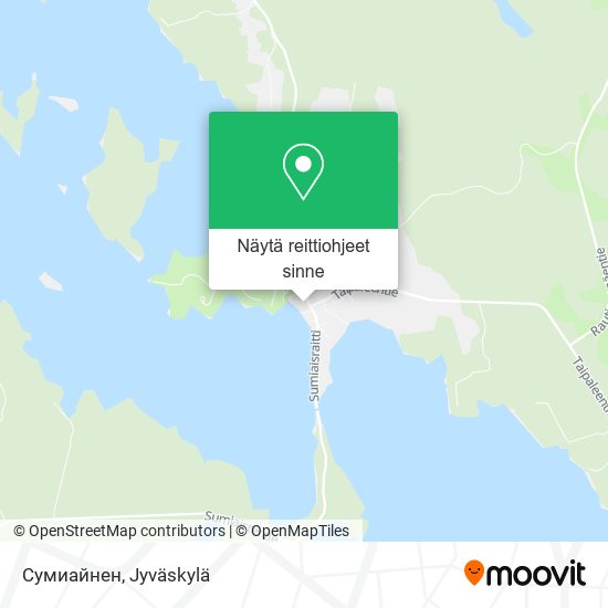 Сумиайнен kartta