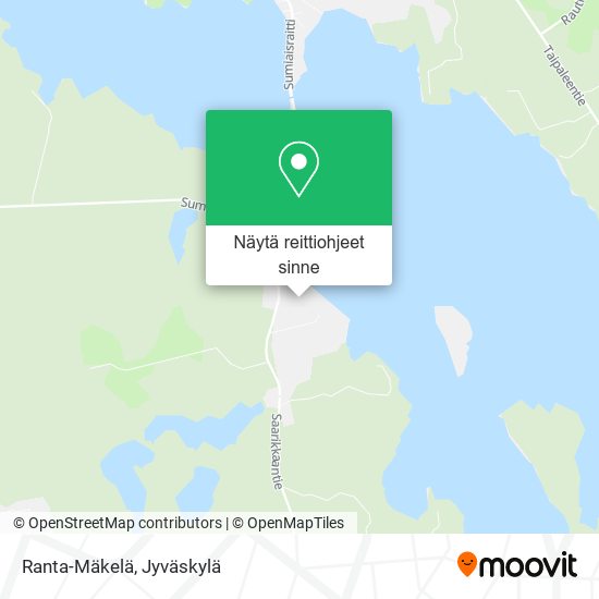 Ranta-Mäkelä kartta