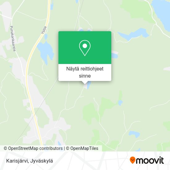 Karisjärvi kartta