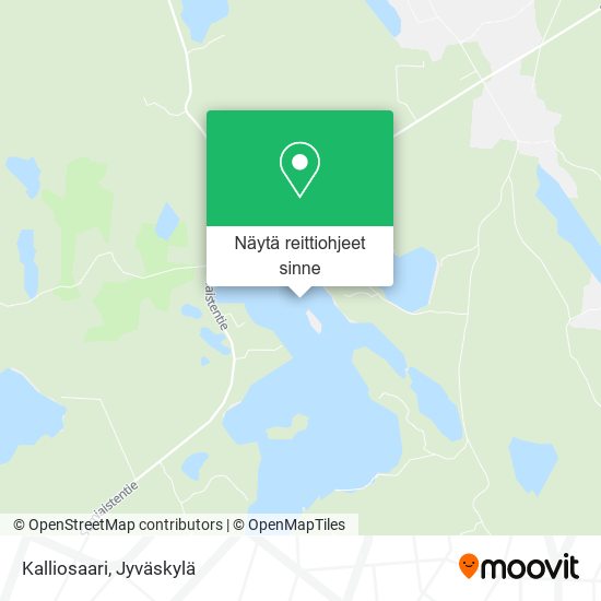 Kalliosaari kartta