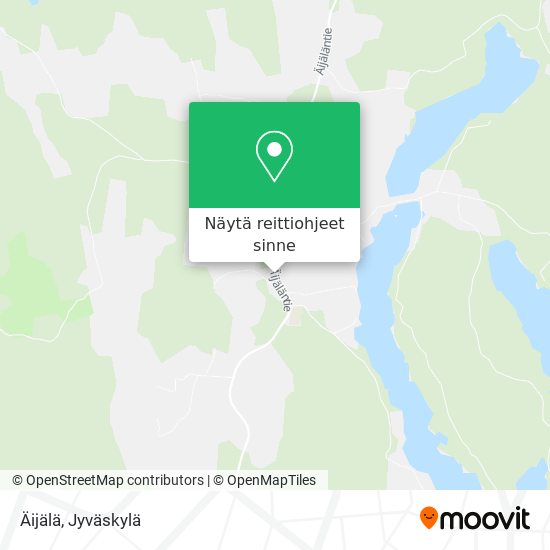 Äijälä kartta