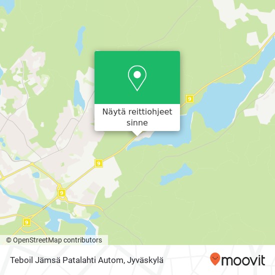 Kuinka päästä kohteeseen Teboil Jämsä Patalahti Autom paikassa Jyväskylä  kulkuvälineellä Bussi?