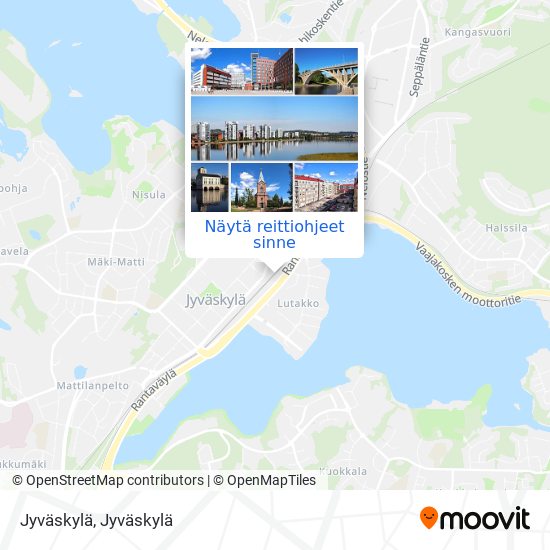Kuinka päästä kohteeseen Jyväskylä kulkuvälineellä Bussi?