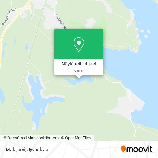 Mäkijärvi kartta
