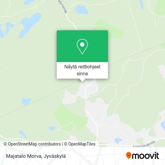 Majatalo Morva kartta