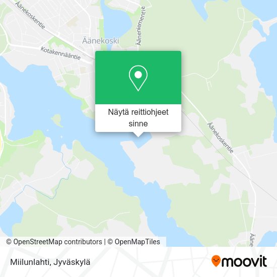 Miilunlahti kartta