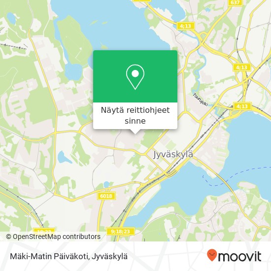 Mäki-Matin Päiväkoti kartta
